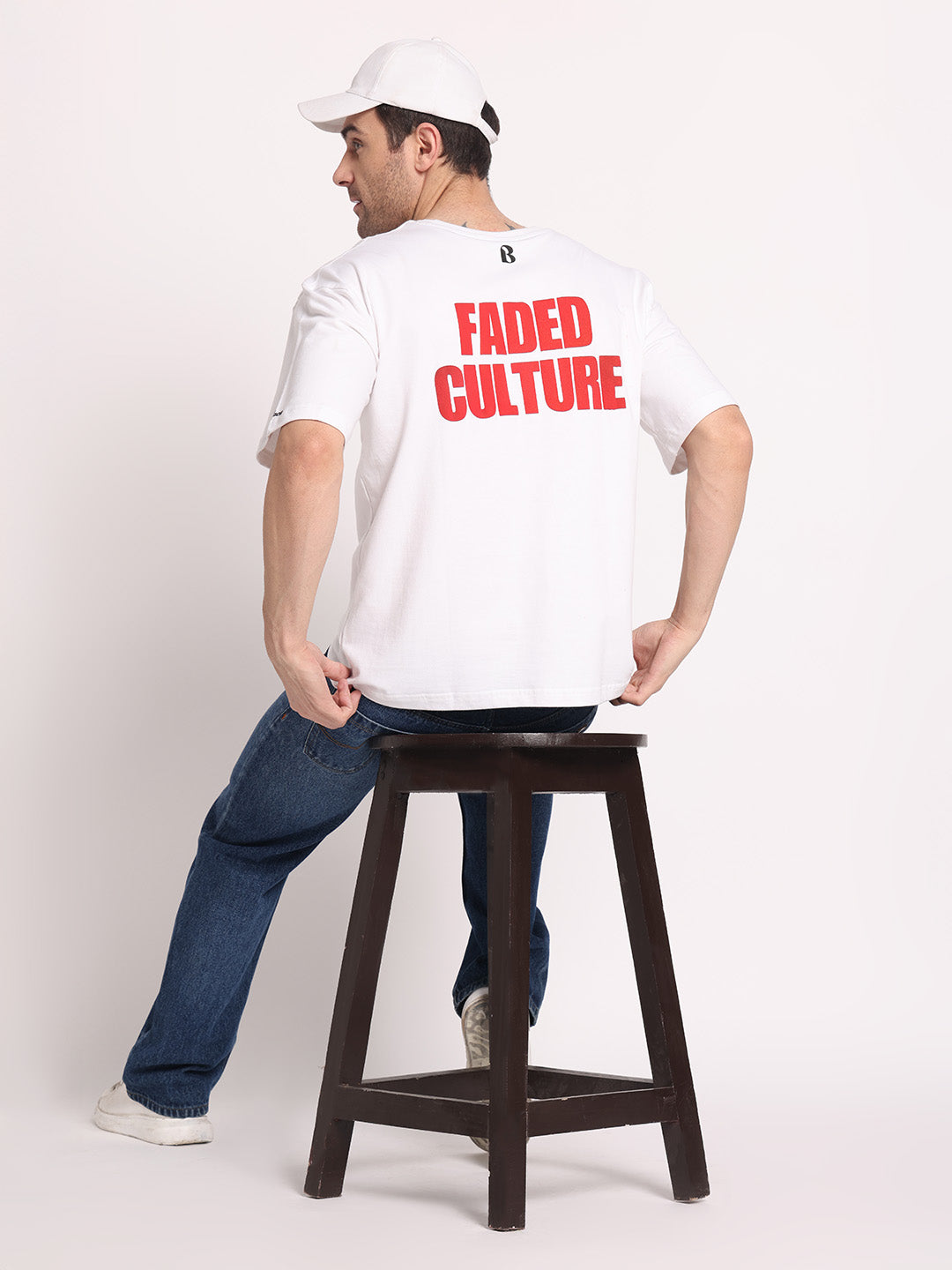FADED CULTURE WHITE TEE