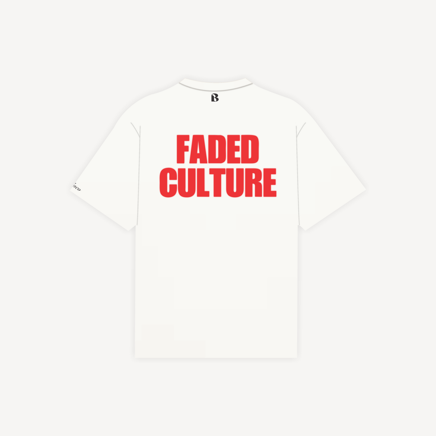 FADED CULTURE WHITE TEE